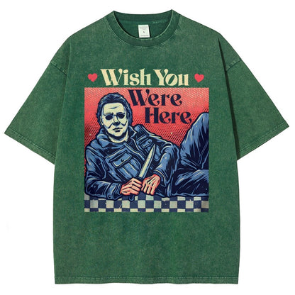 Wish You Were Here Vintage Distressed T-shirt