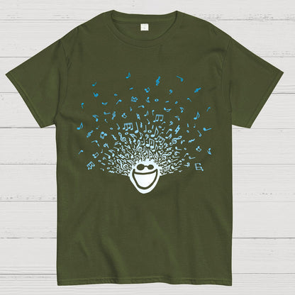 Jake Music Head Nerd Geek T-Shirt