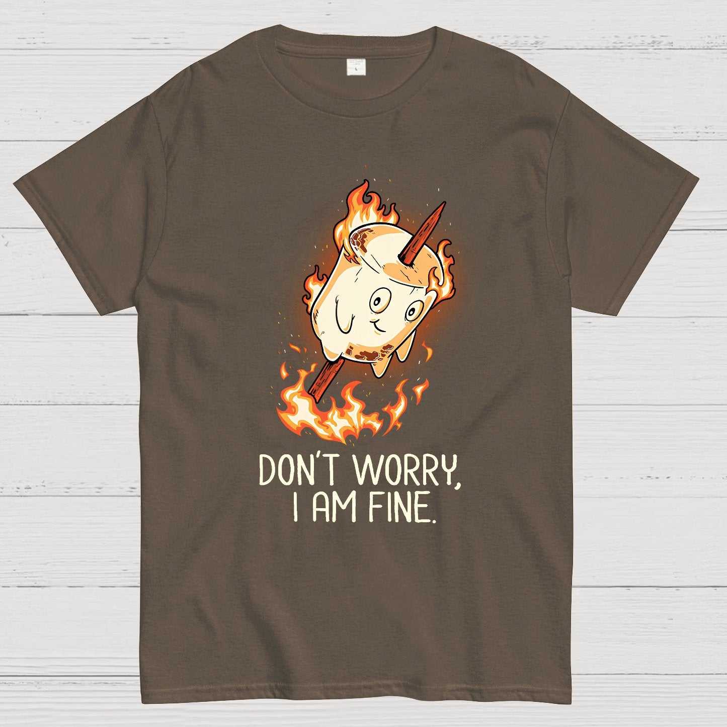Don't Worry I Am Fine Geek T-Shirt
