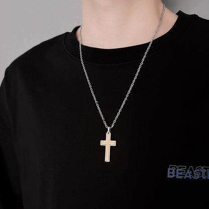 Stainless Steel Cross Necklace – Where Faith Meets Timeless Style