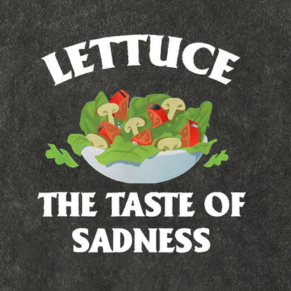 Lettuce The Taste Of Sadness Vintage Distressed T-shirt