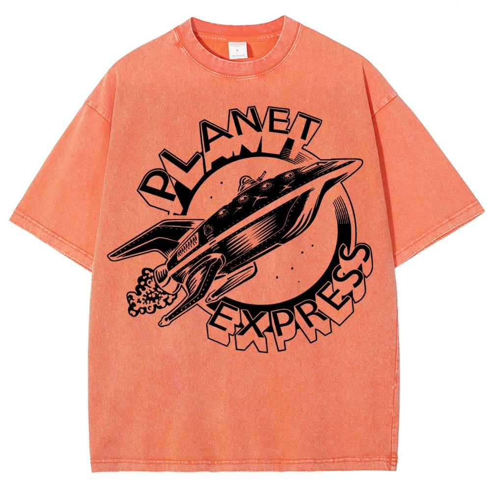 Cosmic Express Vintage Distressed T-shirt