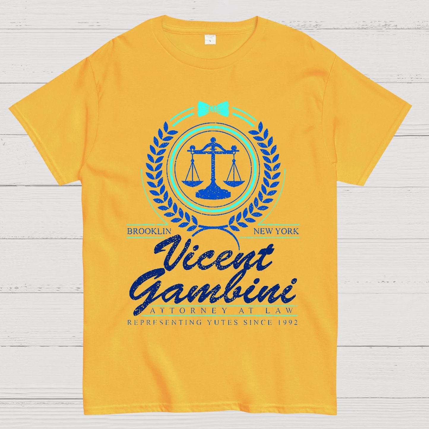Brooklyn Lawyer Courtroom Genius Geek T-Shirt