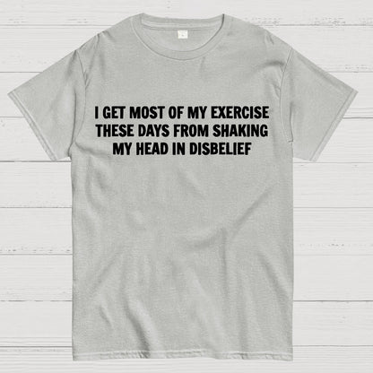 Shaking My Head Sarcastic Geek T-Shirt