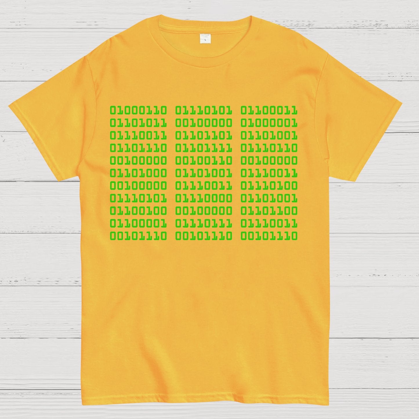 Binary Protest Geek T-Shirt