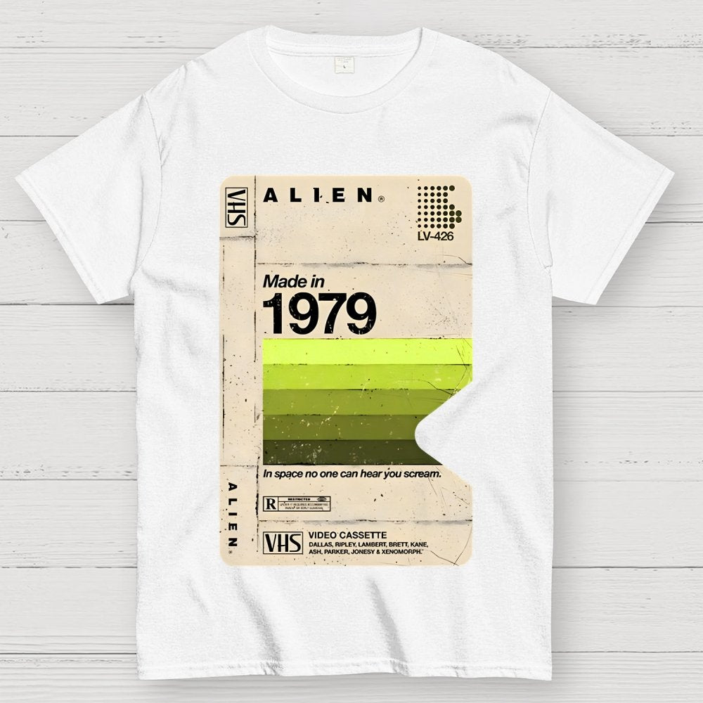 Mysterious Blank Tape Cover Unisex Geek T-Shirt