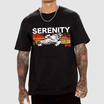 Retro Mystic Spaceship Geek T-Shirt