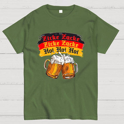 Zicke Zacke Zicke Zacke Hoi Hoi Hoi Geek T-Shirt 2509002511