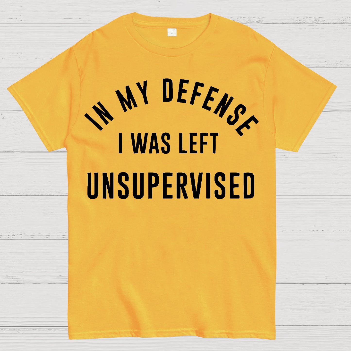 Left Unsupervised Geek T-Shirt