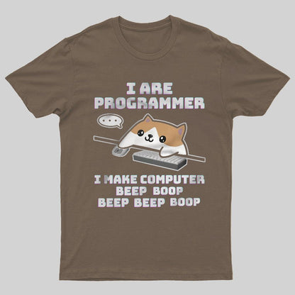 I Are Programmer Geeky T-Shirt