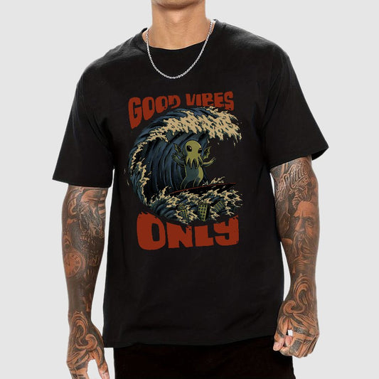 Good Vibes Only Geek T-Shirt