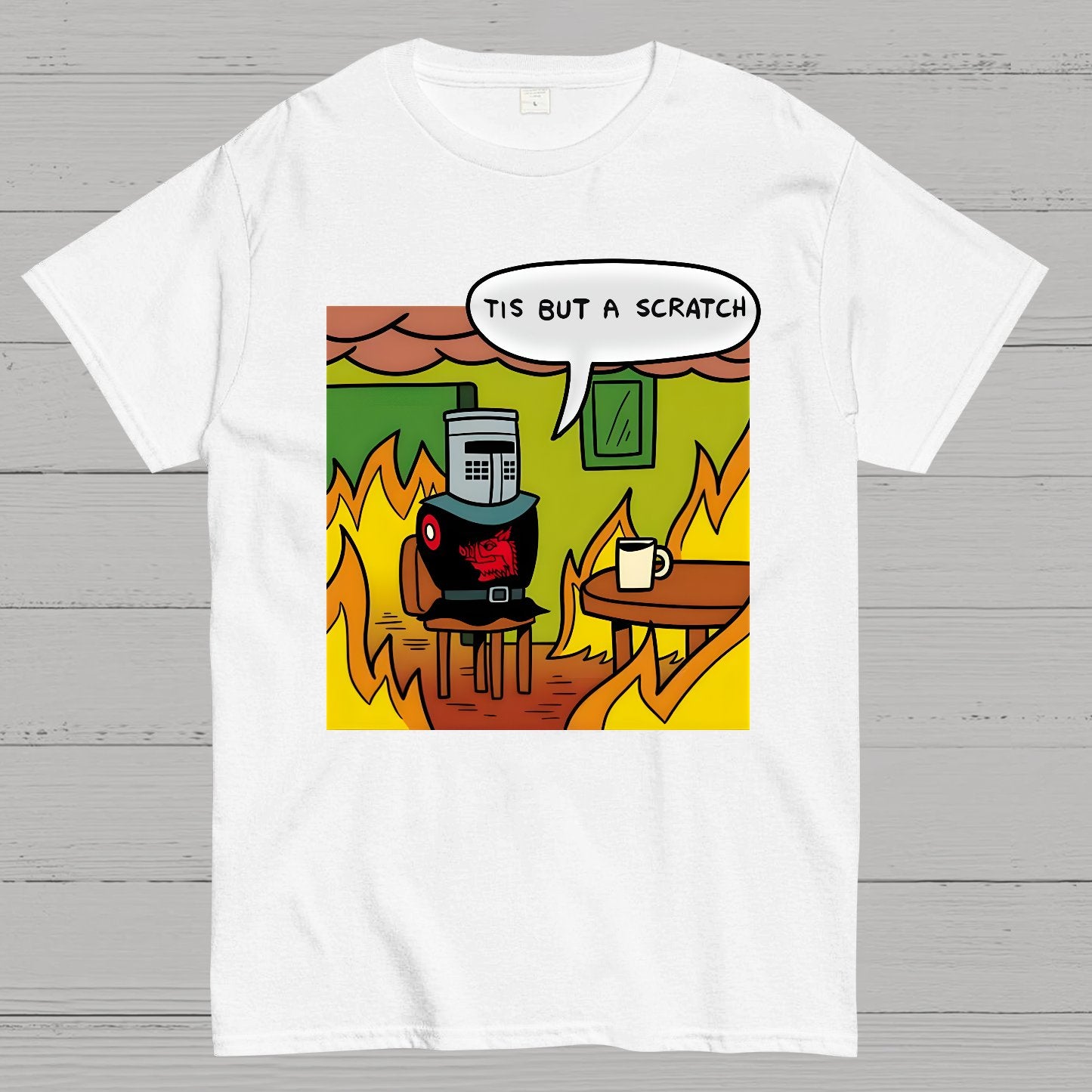 Black Knight Fine Geek T-Shirt