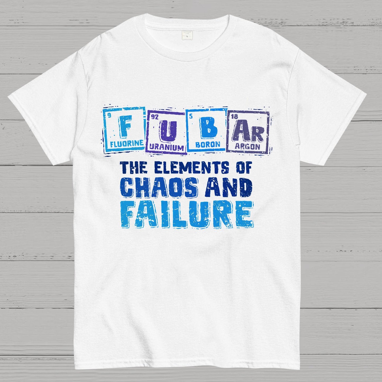 Elements of Chaos and Failure Geek T-Shirt