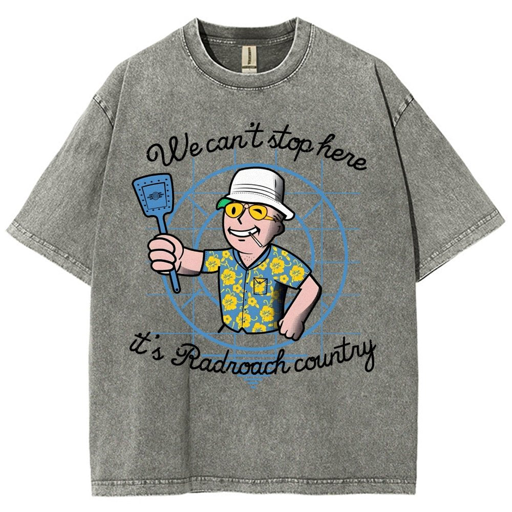 We Can’t Stop Here Vintage Distressed T-shirt