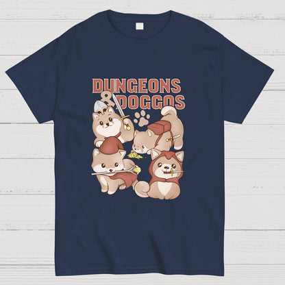 Dungeons And Doggos Nerdy T-Shirt