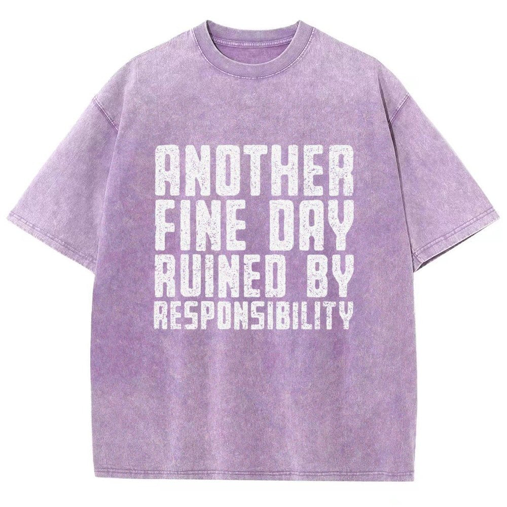 Another Fine Day Vintage Distressed T-shirt