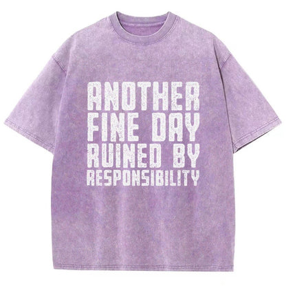 Another Fine Day Vintage Distressed T-shirt