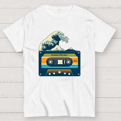 Summer Hits Of Kanagawa Cassette Geek T-Shirt