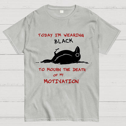 Today I'm wearing black Geek T-Shirt