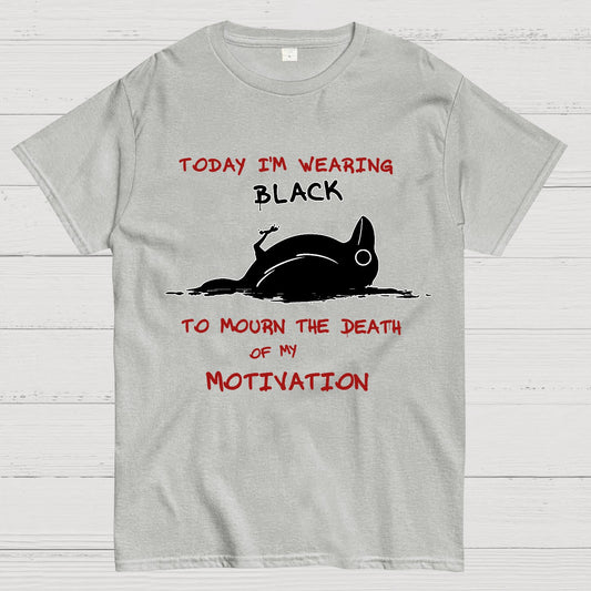 Today I'm wearing black Geek T-Shirt