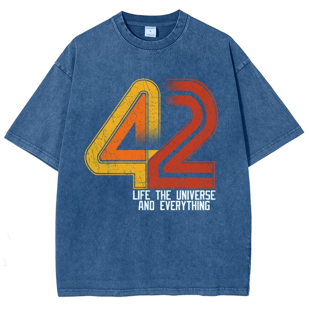 42 Ultimate Secret Vintage Distressed T-shirt