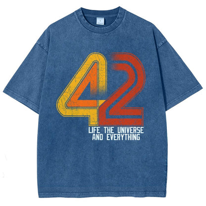 42 Ultimate Secret Vintage Distressed T-shirt