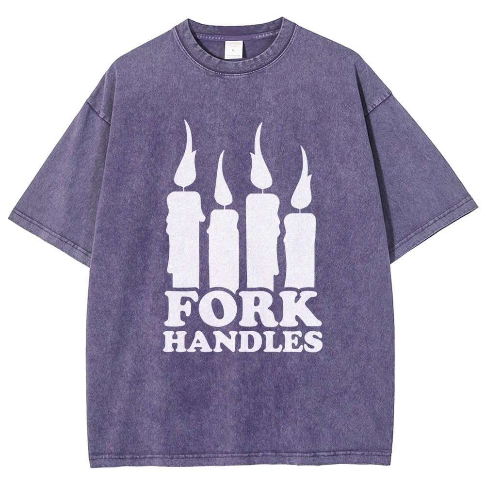 Or Is It Fork Handles？ Vintage Distressed T-shirt