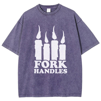 Or Is It Fork Handles？ Vintage Distressed T-shirt