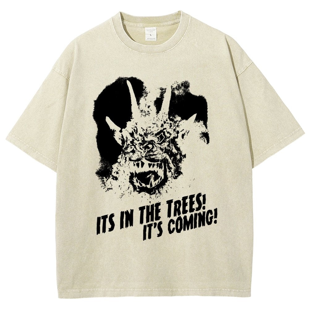 Night Of The Demon It's In The Trees ! Vintage Distressed T-shirt