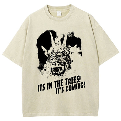Night Of The Demon It's In The Trees ! Vintage Distressed T-shirt