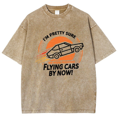 Flying Cars By Now Vintage Distressed T-shirt