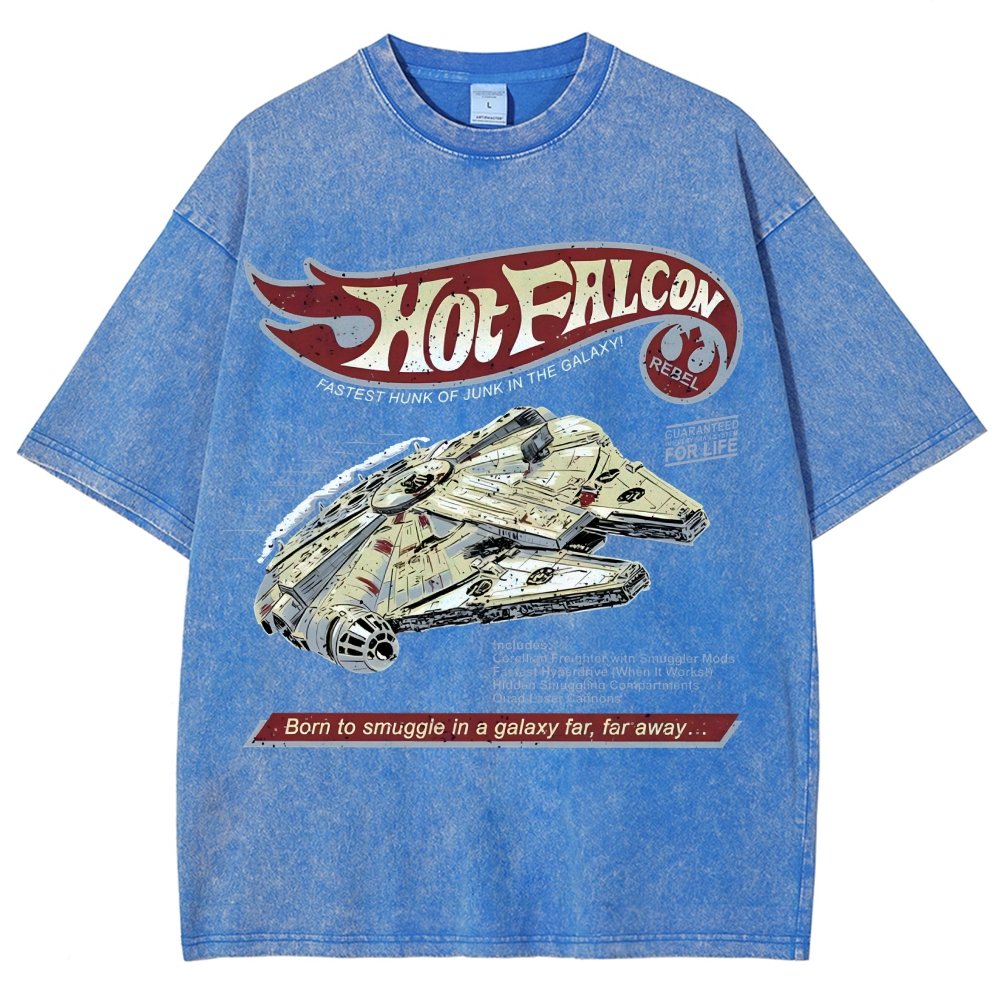 Hot Falcon Vintage Distressed T-shirt