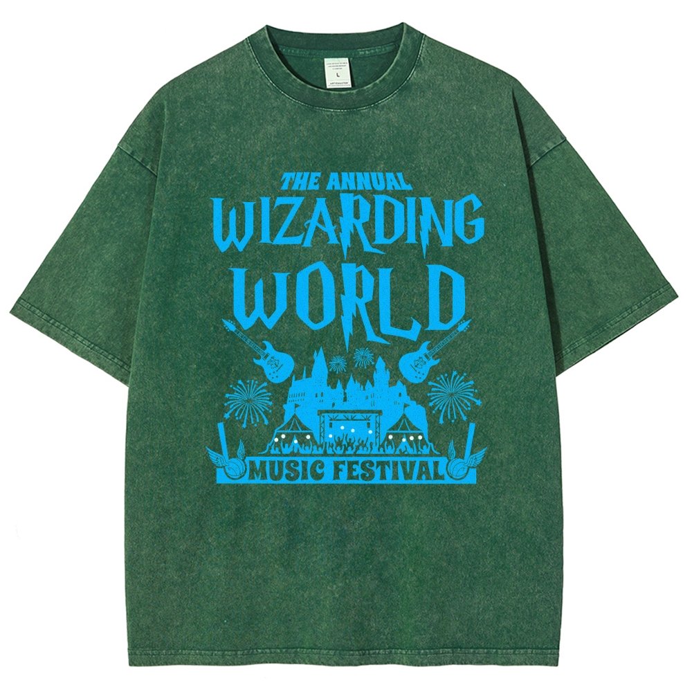 Wizards & Witches Music Festival Vintage Distressed T-shirt