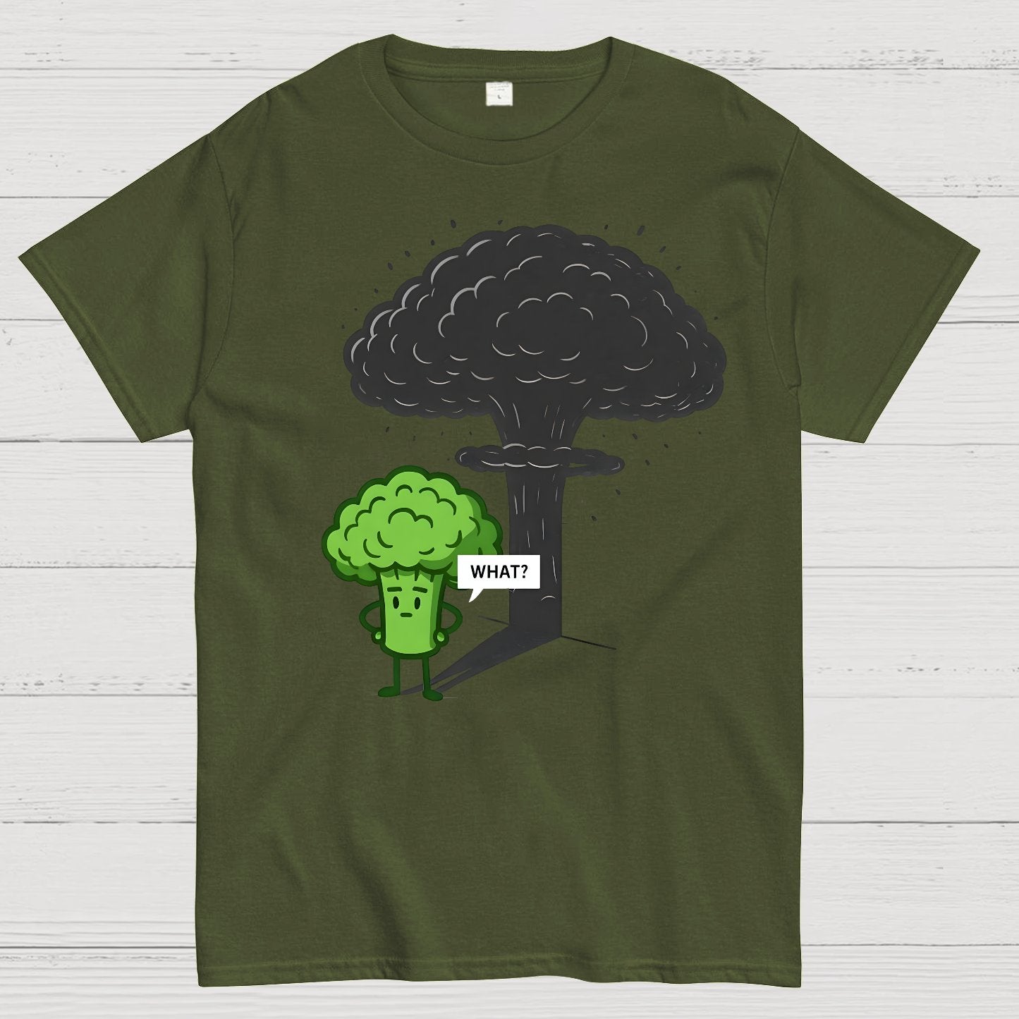 Broccoli Boom Geek T-Shirt