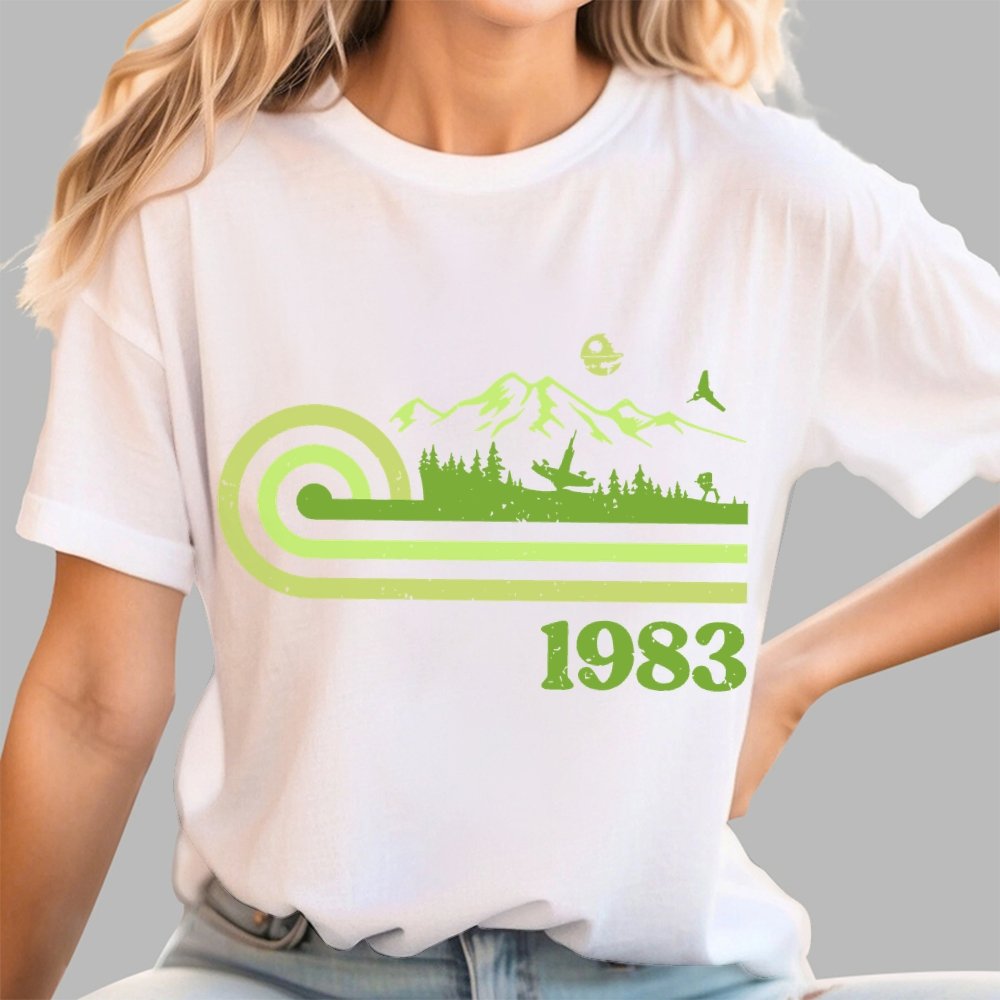 Retro Vintage Mystic Grove Geek T-Shirt