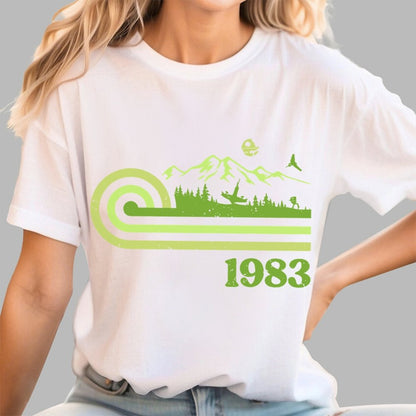 Retro Vintage Mystic Grove Geek T-Shirt