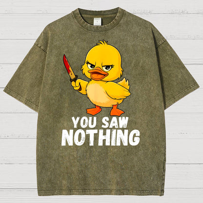 You Saw Nothing Vintage Distressed T-shirt