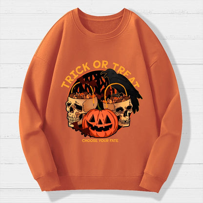 Choose Your Fate Geek Cotton Sweatshirt