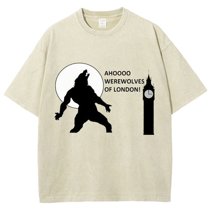 Werewolves of London Vintage Distressed T-shirt