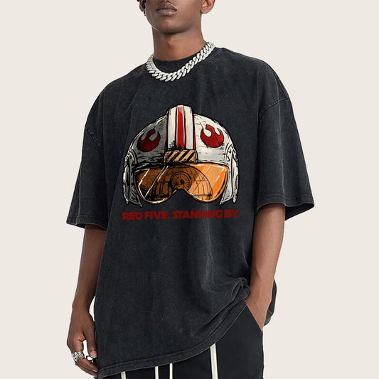 Standing By Vintage Distressed T-shirt