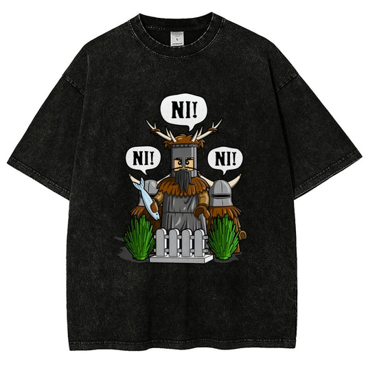 The Knights Of Adventure Vintage Distressed T-shirt