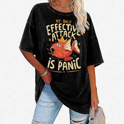 Panic Attack Vintage Distressed T-shirt