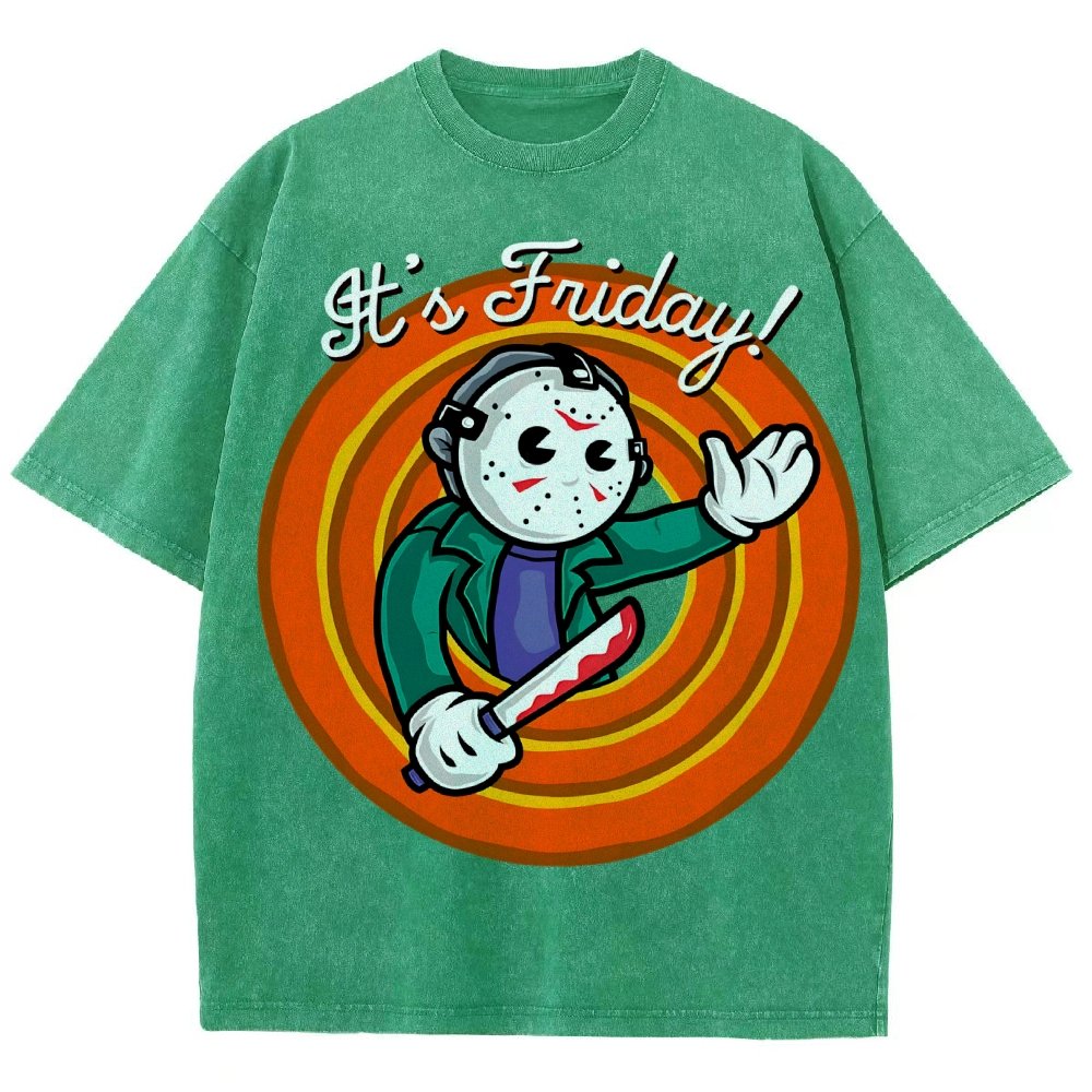 It's Friday Vintage Distressed T-shirt