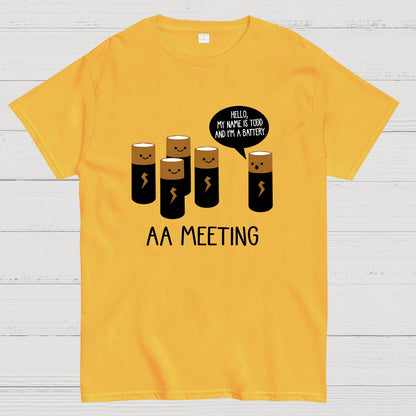 AA Meeting Nerdy T-Shirt