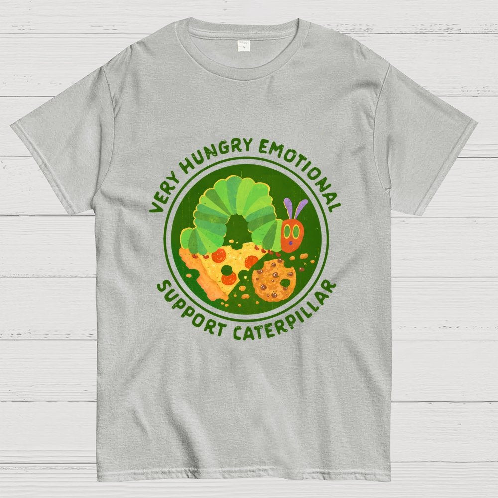 Emotional Support Caterpillar Geek T-Shirt
