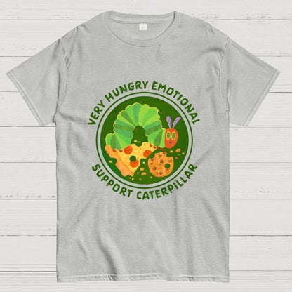 Emotional Support Caterpillar Geek T-Shirt