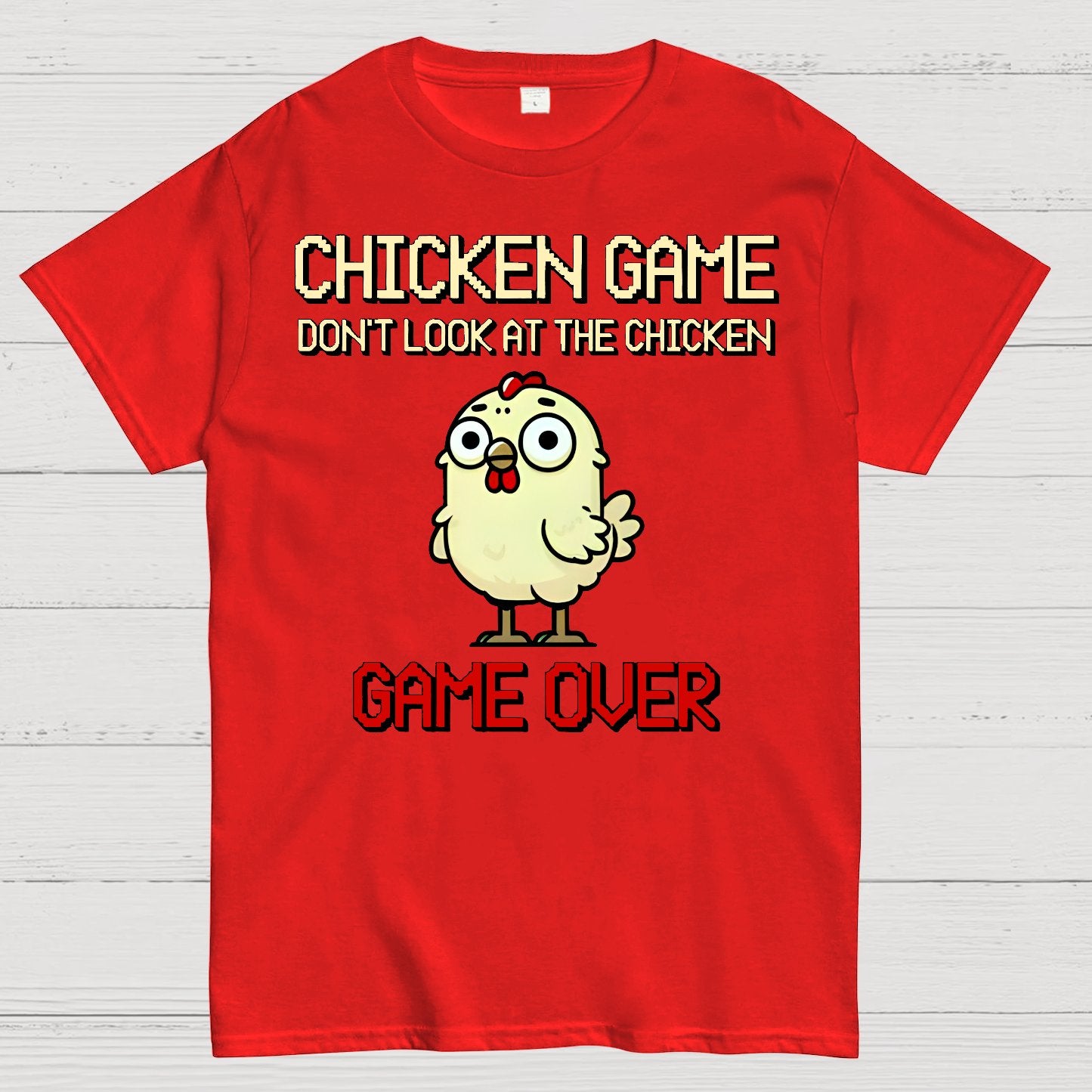 Chicken-Game Geek T-Shirt