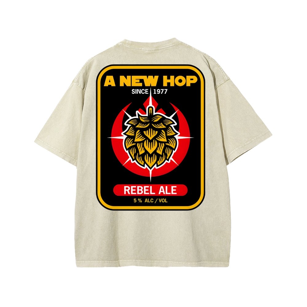 A New Starry Rebel Ale Washed T-shirt