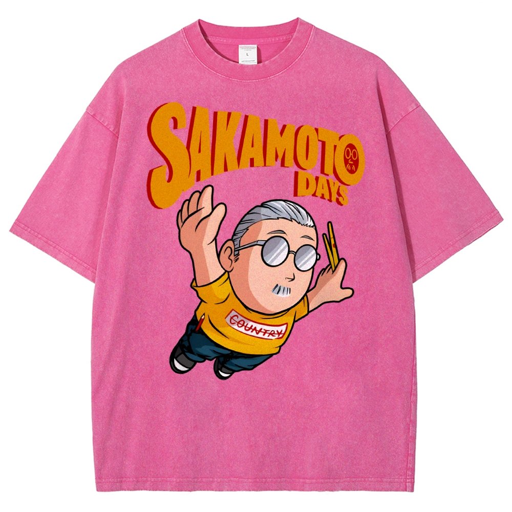 Flying Sakamoto Vintage Distressed T-shirt