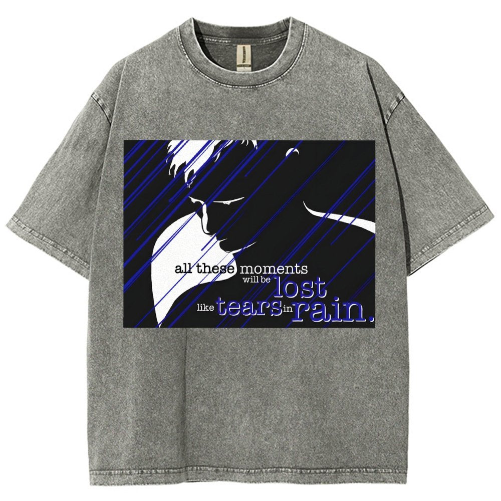 Like... Tears In Rain. Vintage Distressed T-shirt